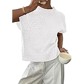 PRETTYGARDEN Women's 2026 Spring Sweater Vest Trendy Flower Knit Short Sleeve Cute Pullover Tank Tops Summer Fashion Clothing