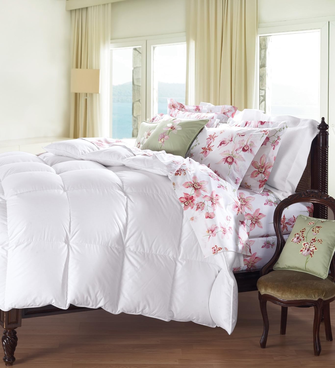 Cuddledown 800 Fill Power Batiste Down Comforter, Full