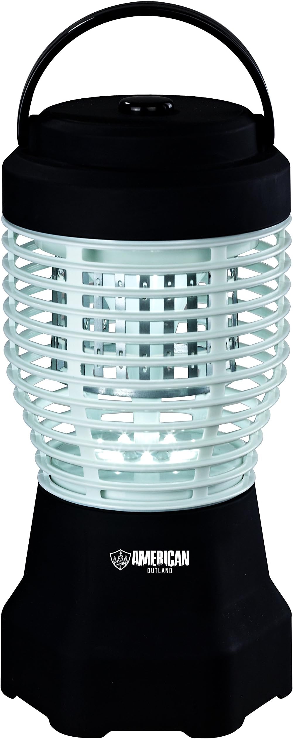 American Outland BZ5001 Portable Bug Zapper with Rechargeable UV-A LED Light and LED Emergency Light