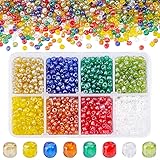 PH PandaHall About 1900 Pcs 6/0 Multicolor Beading