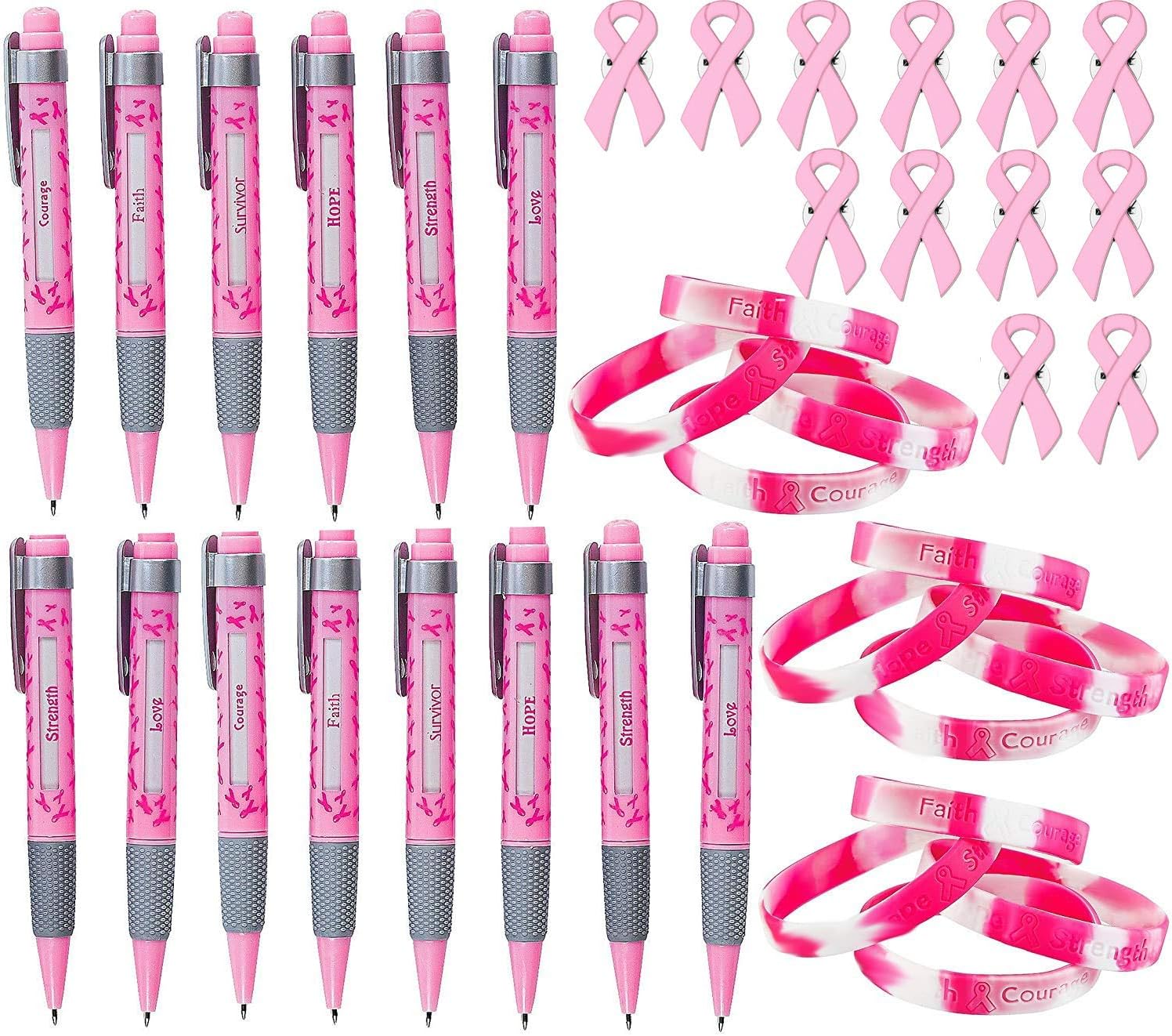 Amazon.com: Breast Cancer Awareness Bulk Assortment, 12 Breast Cancer