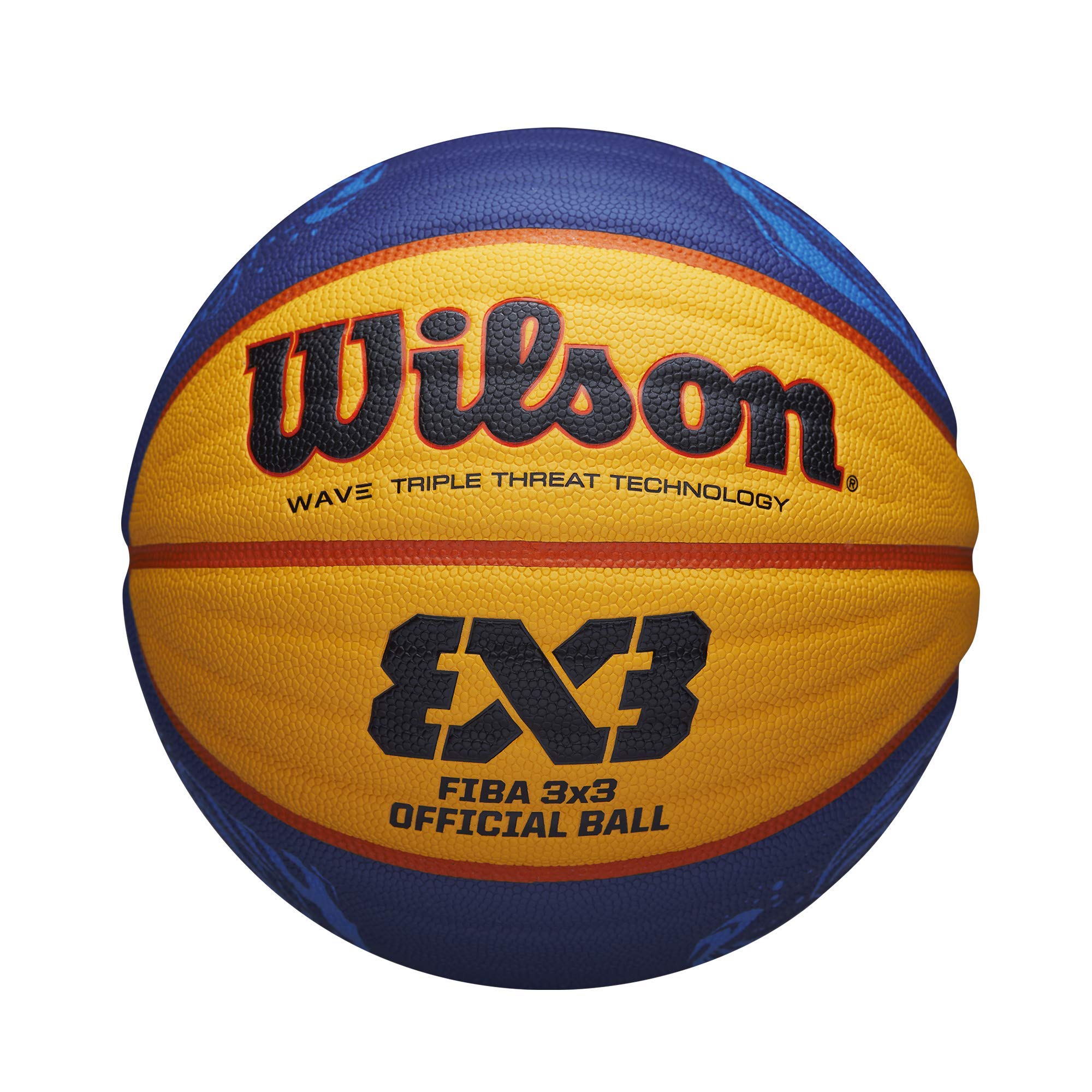 Wilson 3x3 Fiba Basketball, Unisex Adult, Yellow, 6
