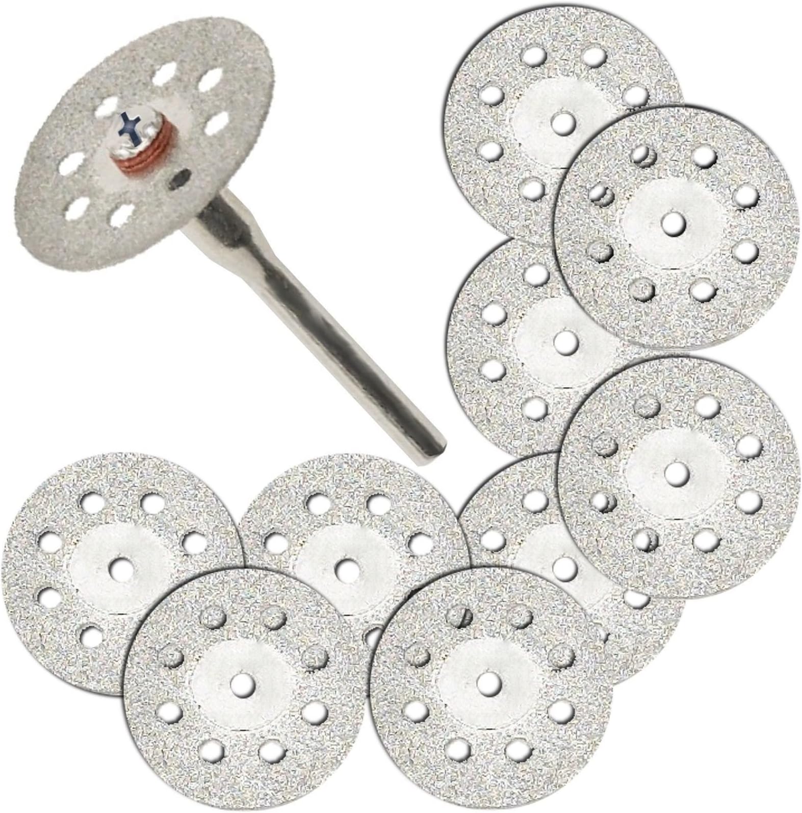 RT6; 26 PC Rotary Tool Accessory Fits Dremel Lapidary Diamond Cut Off Wheel Disc