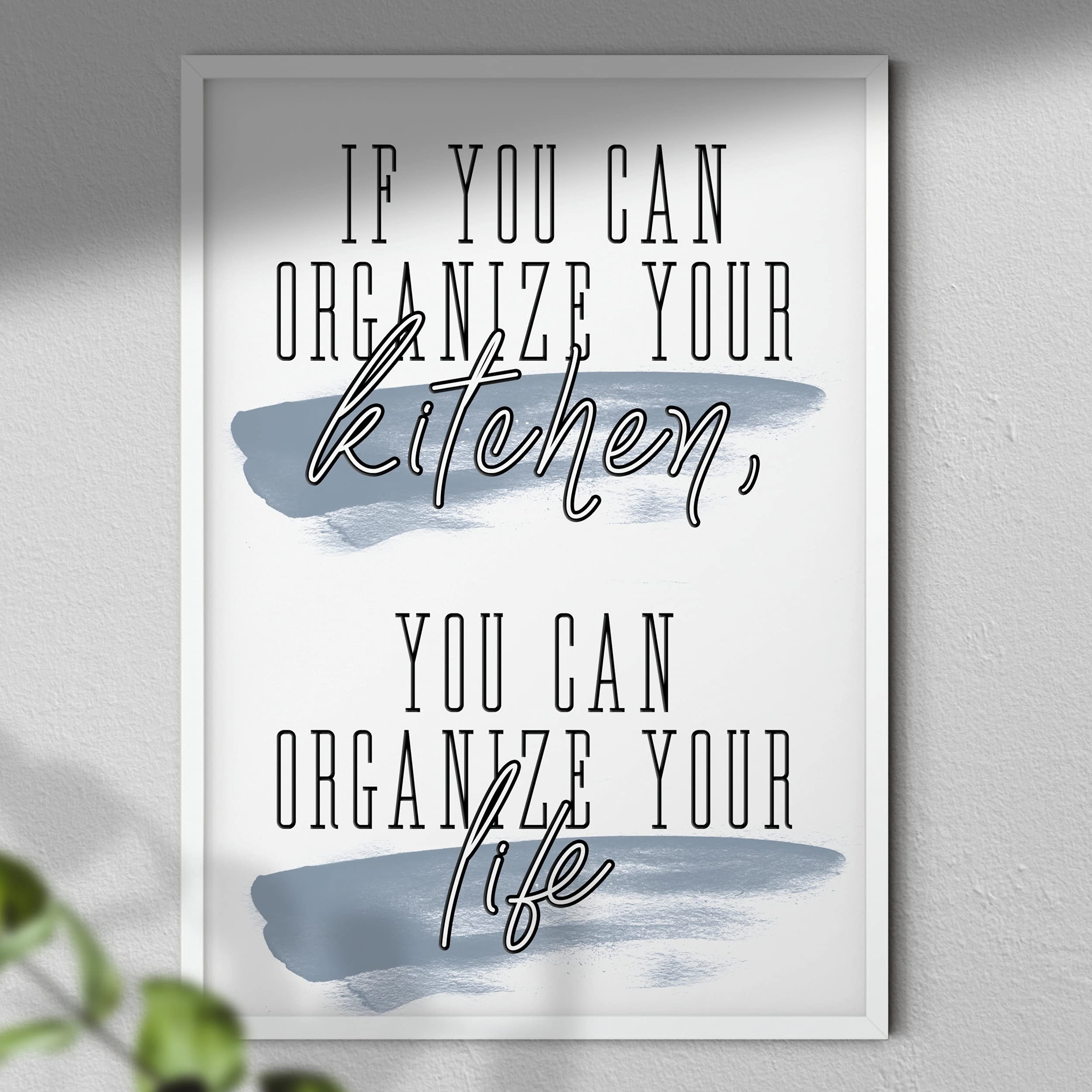 Hygge Creations Typography Print, 230gsm Matt, Smooth Fine Art Paper, White, A4 Print Only A4