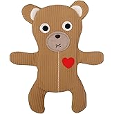 GAMAGO Teddy Bear Heating Pad & Pillow Huggable - Microwavable Heat Pad for Cramps, Aches & Anxiety Relief - This Adorably Cute Heat Pack is Stuffed with Eco-Friendly Buckwheat & Dried Lavender - 12"
