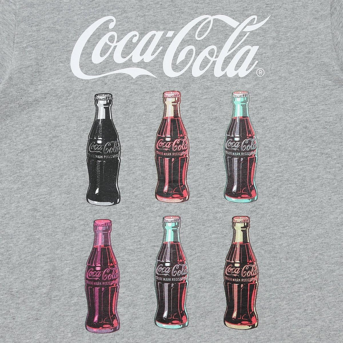 Amazon Coca Cola コカ コーラ Tシャツ 6ボトル グレー M Tシャツ カットソー 通販