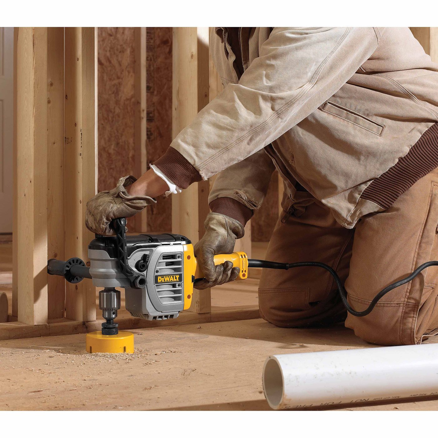 DEWALT DWD450 VSR Stud and Joist Drill with Clutch, 1/2-Inch
