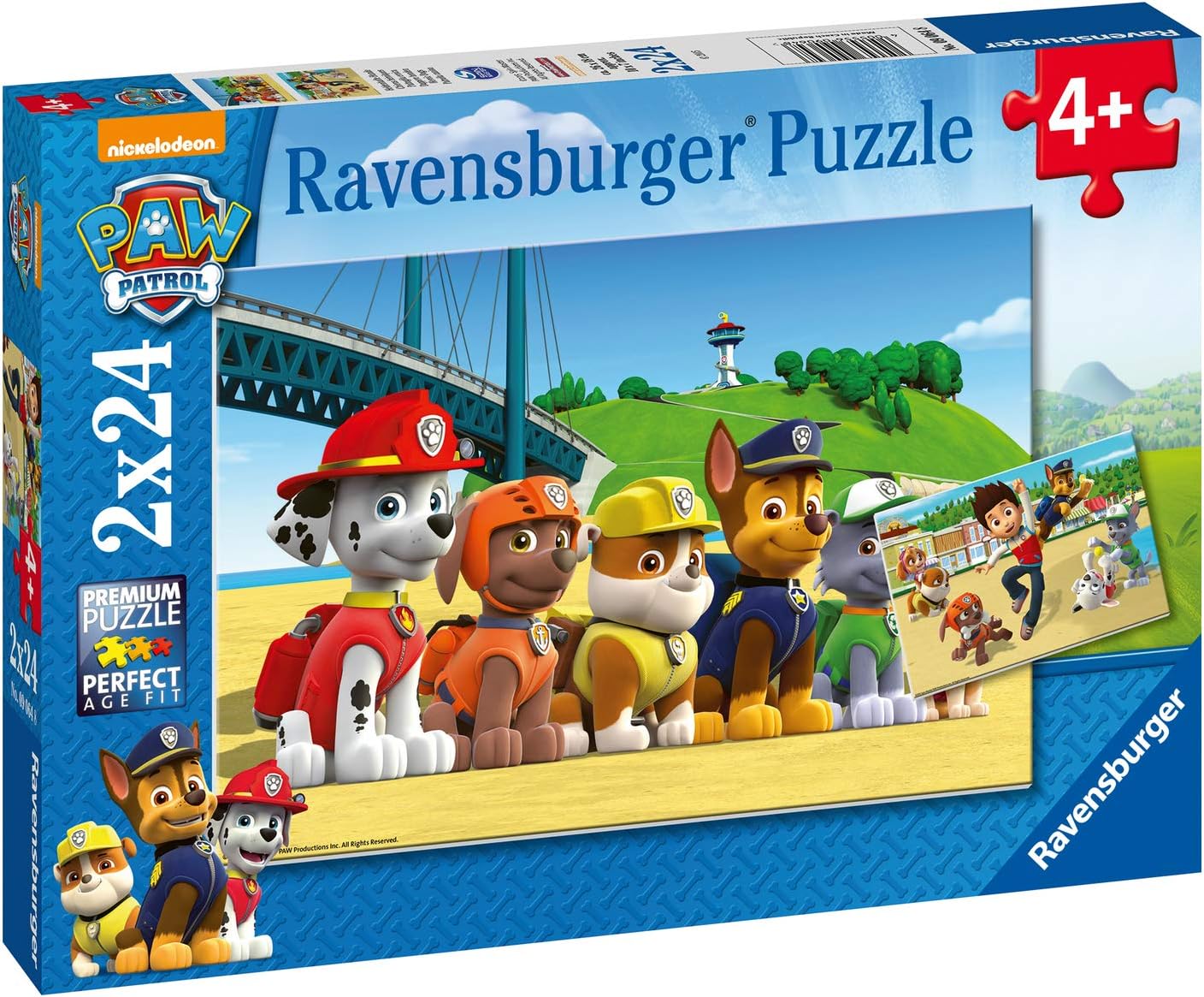 Romantik Den anden dag Gulerod Toys & Games Jigsaws & Puzzles 4 in Box Paw Patrol Jigsaw Puzzles for Kids  And Toddlers Ravensburger