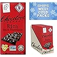 Chocolove Rich Dark Chocolate Bars | 65% Cocoa | Crafted with Semi-sweet Belgian Chocolate| Non GMO, Rainforest Alliance Cert