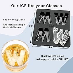 DRINKSPLINKS Silicone Ice Cube Mold Tray - Custom