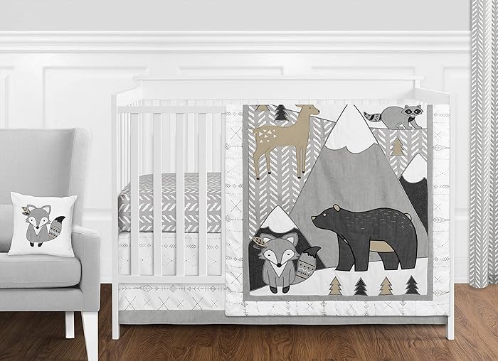 The Best Woodland Mountain Nursery Bedding
