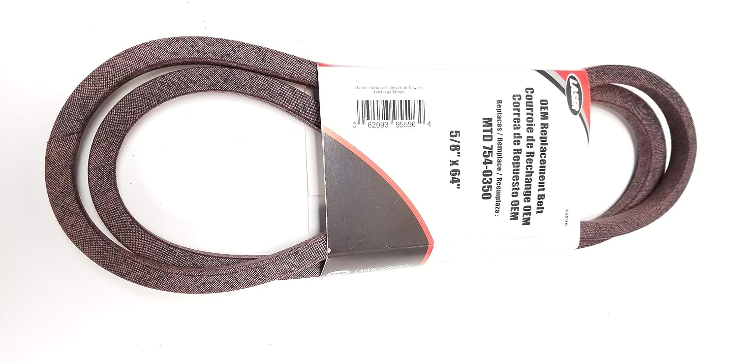 Original MTD Rasenmäherriemen 954/754-0350 – Ersatzriemen Für MTD-Mäher, Kein Billig-Import
