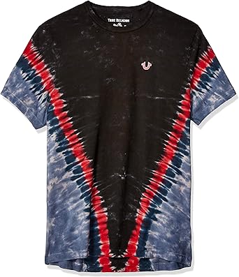 true religion blue tie dye shirt