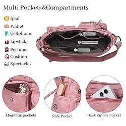 Angel Kiss Hobo Purses for Women Crossbody Shoulder
