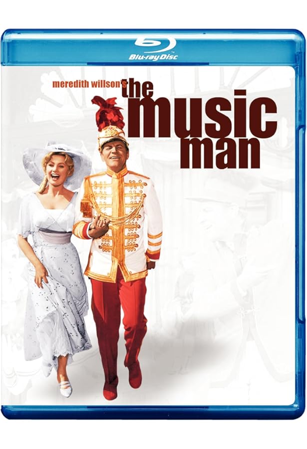 The Music Man Blu Ray Robert Preston Shirley Jones Buddy Hackett Hermione Gingold Paul Ford Morton Dacosta Movies Tv Amazon Com