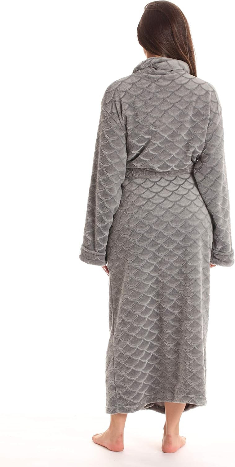 Just Love Velour Kimono Robe Hooded Bath Robes For Women Maxi Length Robes Clothing Fcteutonia05 De