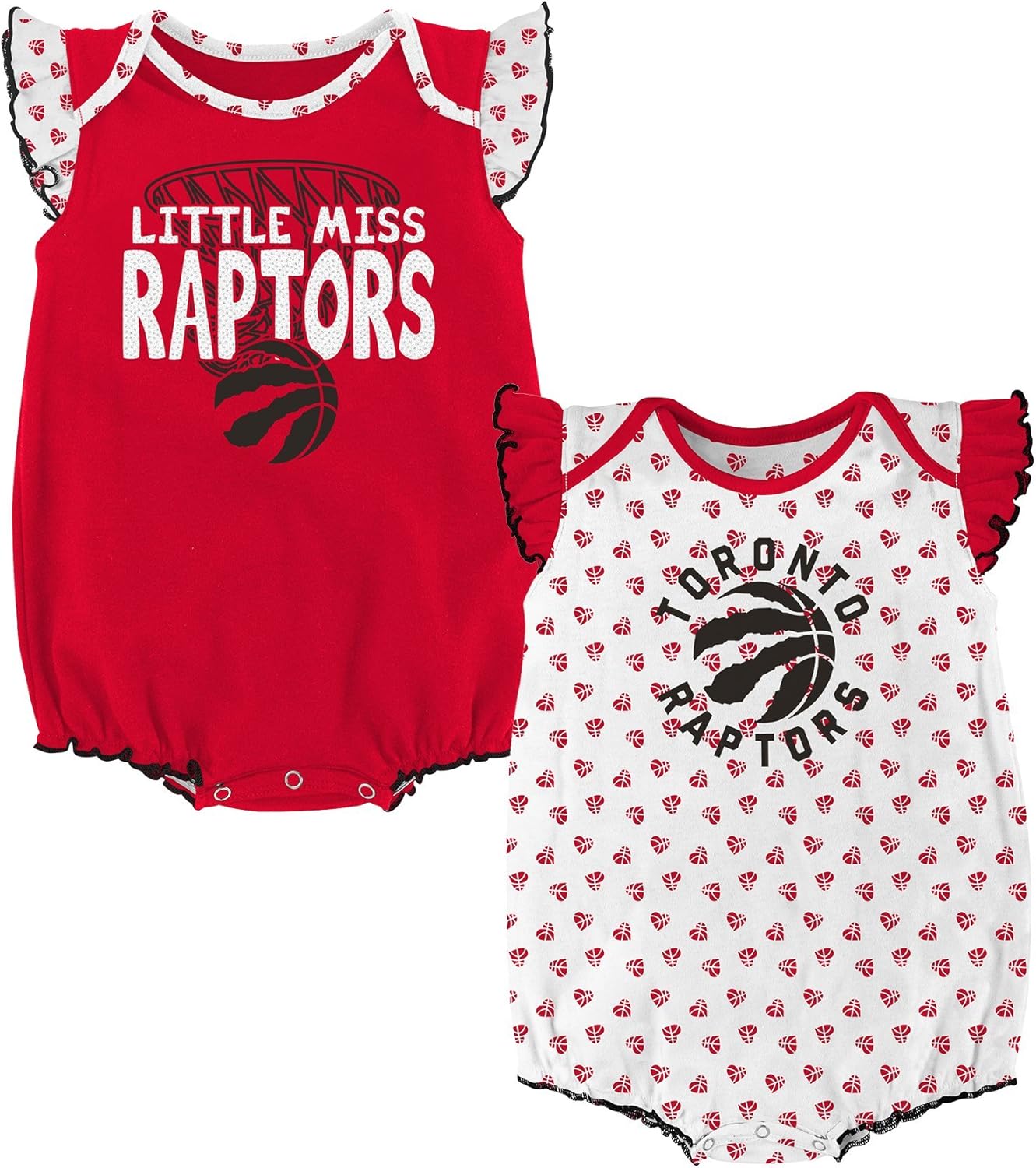 NBA Newborn NBA Newborn & Infant Heart Fan 2 Piece Onesie