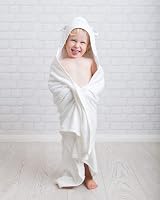 DaisyGro Bamboo Hooded Towel 90x90cm Baby Kids Poncho Gift Box UK view 3