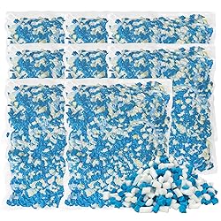 HONEHO 40 LBS Shredded Memory Foam Filling, Bean