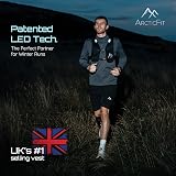 ArcticFit LED Running Vest Adjustable Reflective Hydration Phone Holder view 2