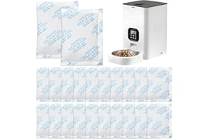 32 Pcs Pet Food Desiccant Bag for Voluas Automatic Cat Feeder, Pet Feeder Replaced Desiccant, Keep Pet Food Dry and Fresh