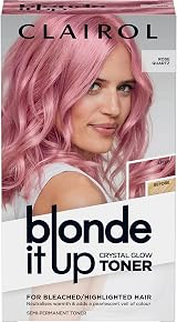 Clairol Blonde It Up Crystal Glow Toner Kit - Rose Quartz