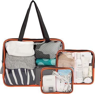 transparent packing cubes