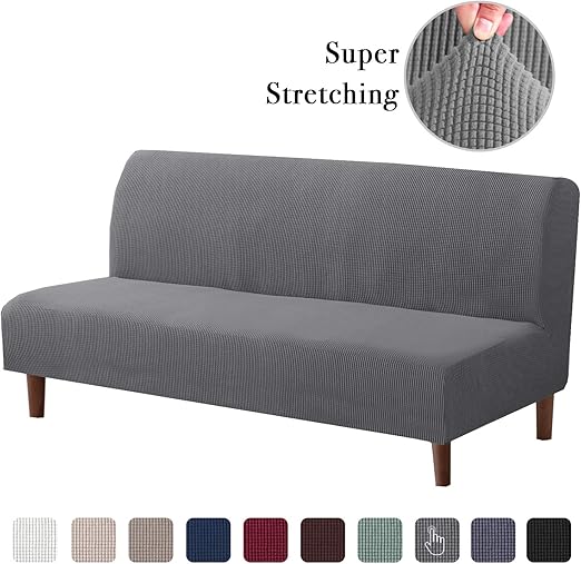Amazon Com High Stretch Rich Jacquard 1 Piece Futon Cover Stretch