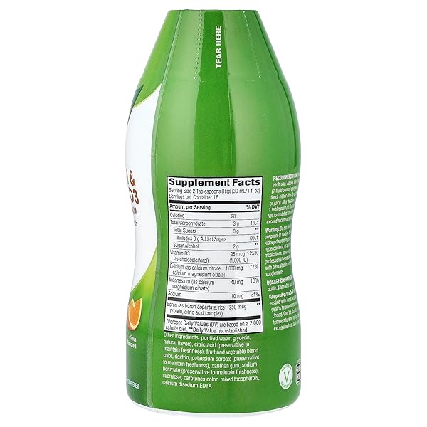 CALCIUM WITH VITAMIN D3 LIQUID