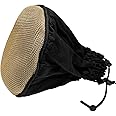 ION MESH HAIR DRYER DIFFUSER SOCK For Curly & Wavy Hair, Fits MOST Standard Size Blow Dryers (Gold)