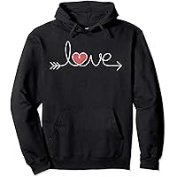 Amazon.com: Love Hoodie Women Men Red Heart Valentine's Day