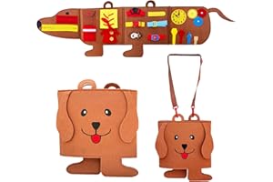 Dachshund Sausage Dog- Felt board - Felt Educational Toys, Montessori educational Book, Sensory toys, preschool toys for kids