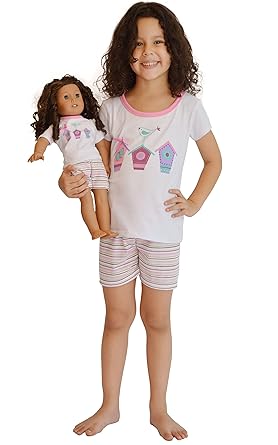 girl and doll matching dress