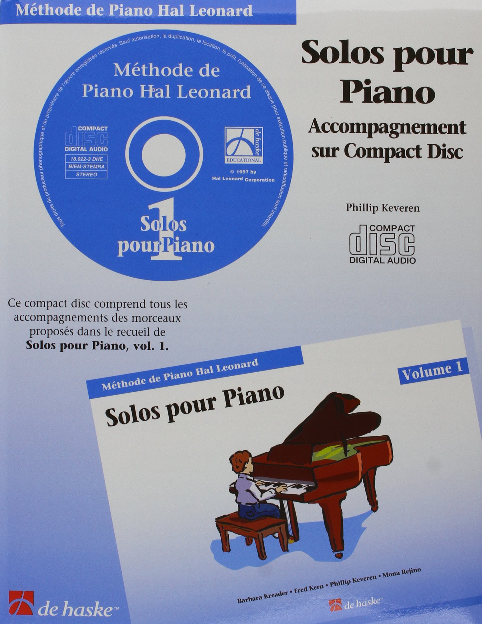 Solos Pour Piano, Volume 1 (Avec CD): MeThode De Piano Hal Leonard
