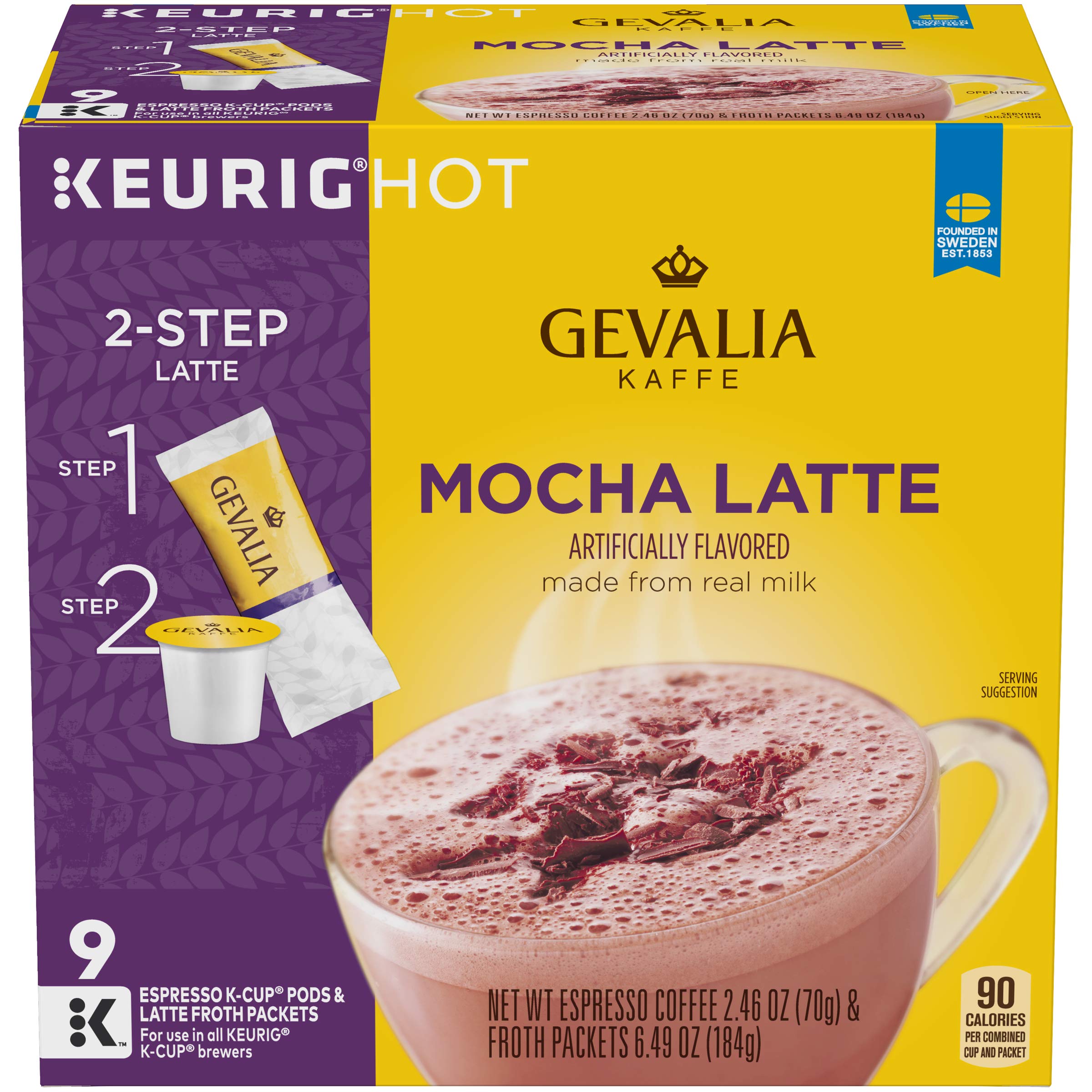 Buy Gevalia Mocha Latte Espresso K-Cup 