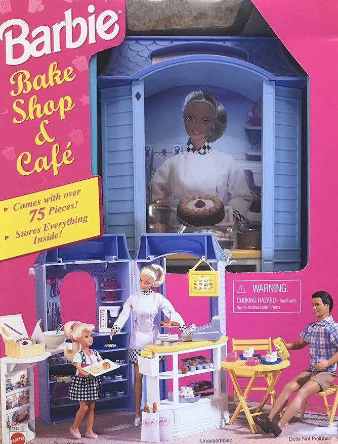 barbie cafe playset