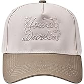 Howdy Darlin' Vintage Hat Two-Tone Funny Trucker Hat Trendy Embroidered Baseball Cap for Women Men