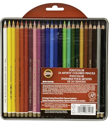Amazon.com: Koh-I-Noor : Polycolor : Artist Coloured Pencils 3824