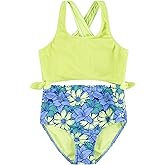 Hurley Girls 1-Piece Cut Out Swim Suit