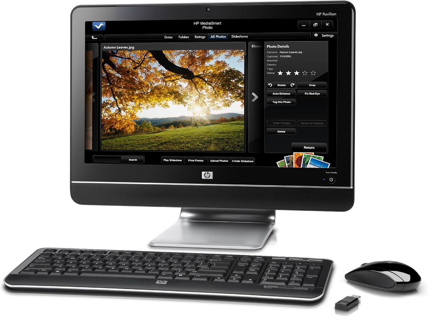 HP Pavilion AllinOne PC with 18.5" Monitor (AMD Athlon X2 3250e, 2GB