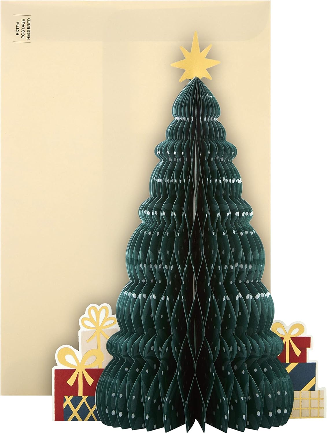 Paper Wonder Christmas Card from Hallmark Tree and Presents