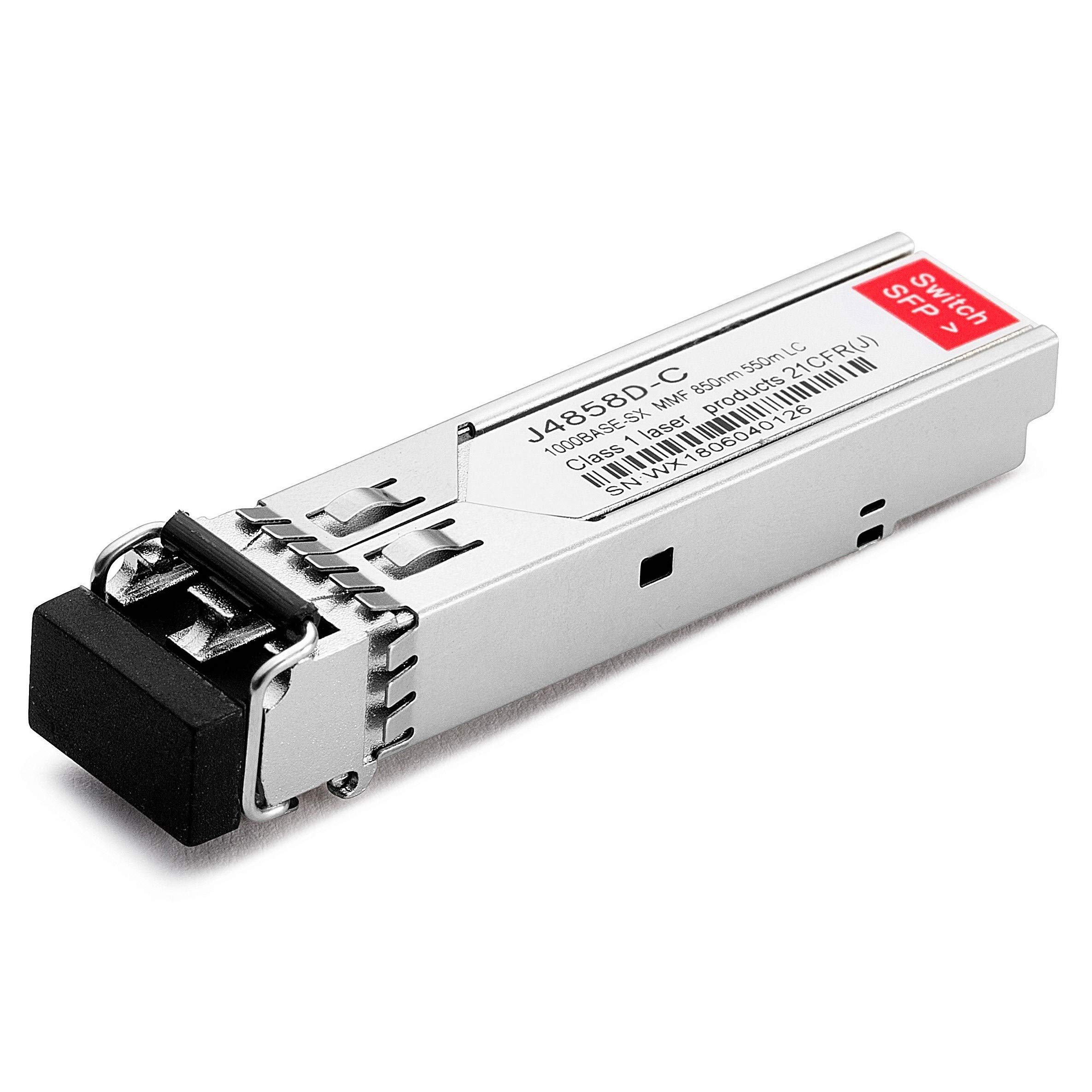 J4858D-C Switch SFP Ltd SFP 1000BASE SX Multimode 500m LC, Compatible with Aruba J4858D