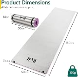 Trail Outdoor Leisure Trail Camping Mat 7mm Reflective Foam 180x50 Purple view 7