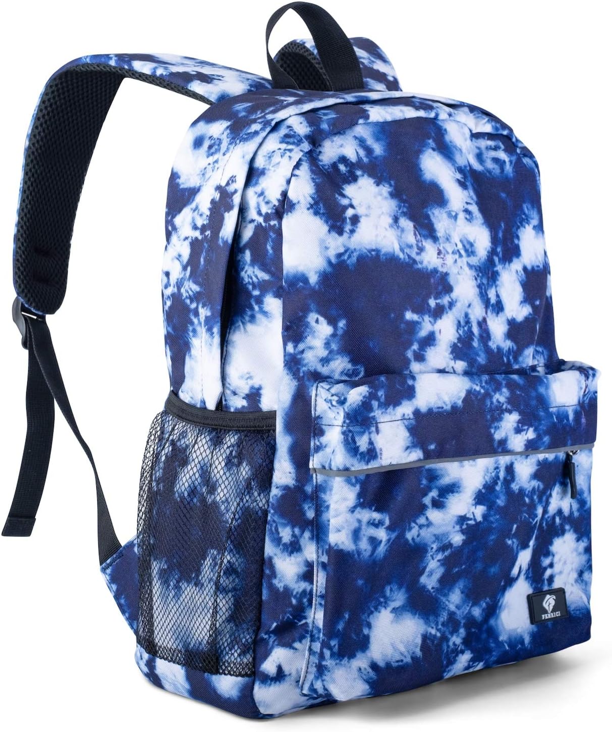Backpack for Girls by Fenrici (Blue Tie Dye) Fashion