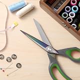 LIVINGO Fabric Scissors Heavy Duty Shears with Non-Stick Titanium Coating view 3
