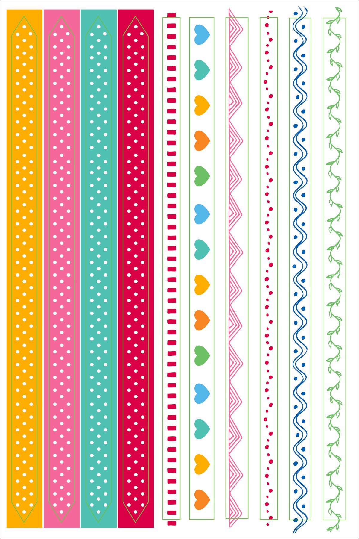 Planner Stickers Borders/Frames