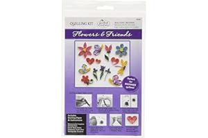 Quilled Creations Flowers and Friends Quilling Kit