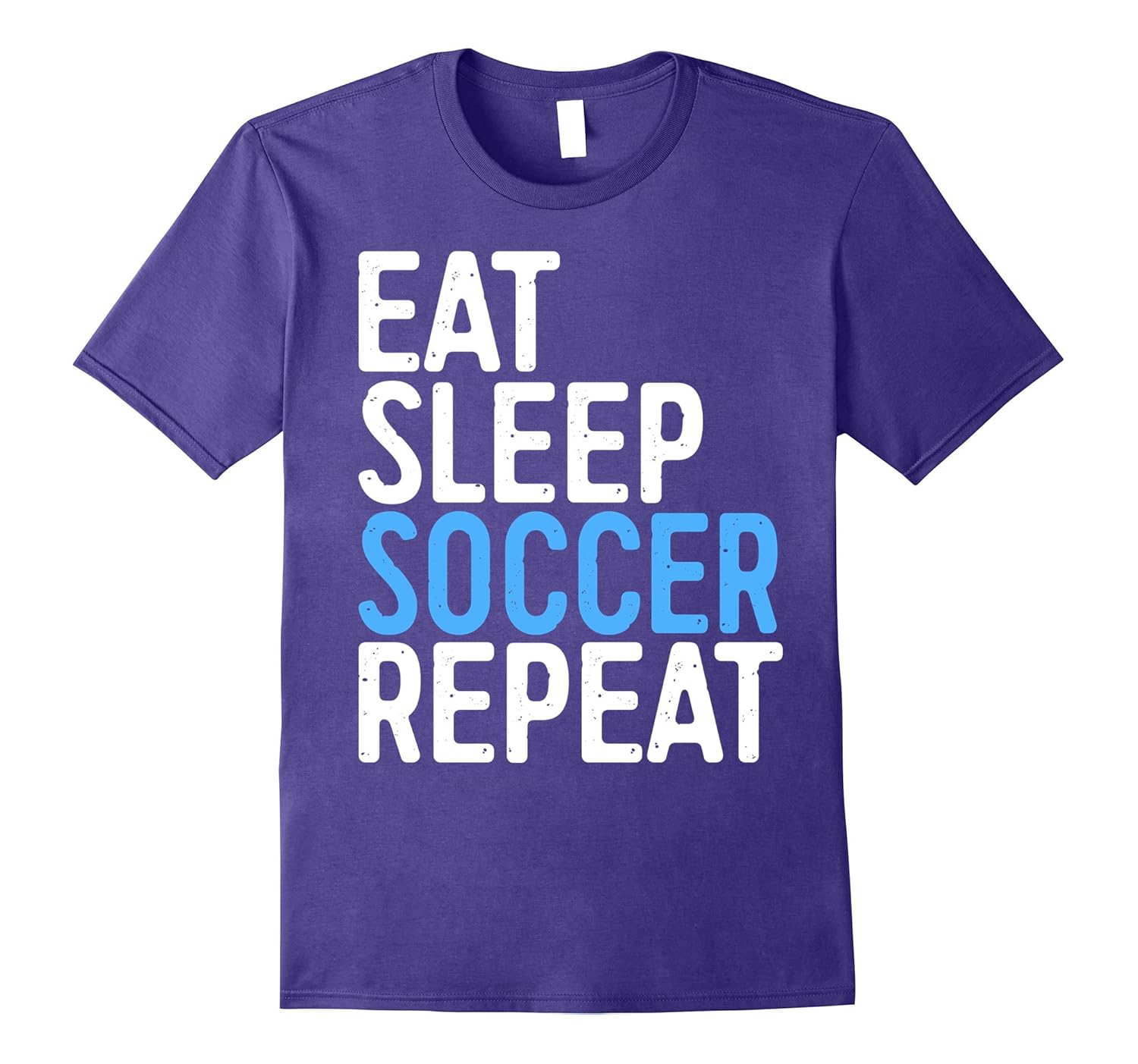 Eat Sleep Soccer Repeat T-Shirt Funny Gift-ANZ