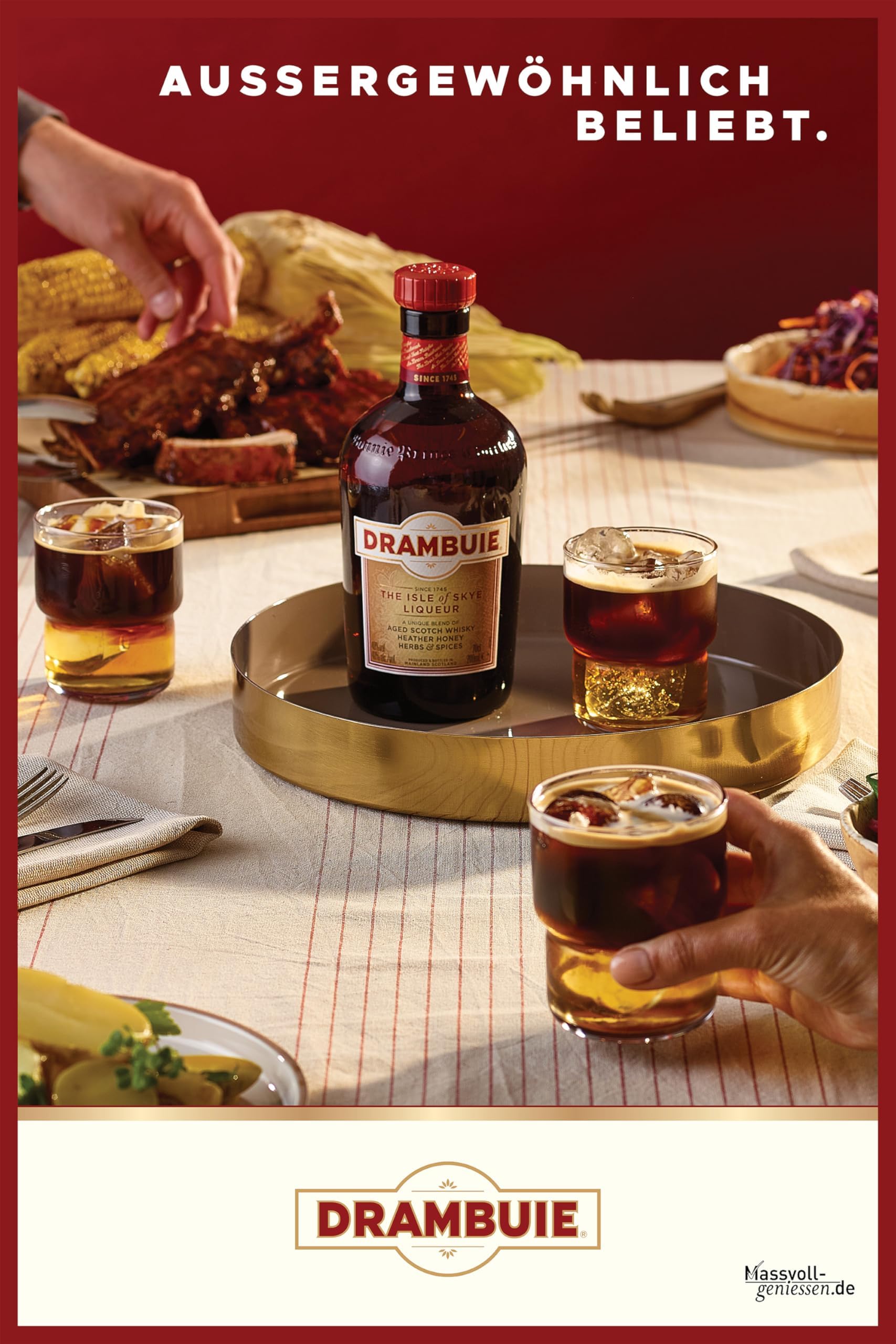 Drambuie – Scotch Whisky Likör mit Heidehonig, Kräutern & Gewürzen, 70cl 6