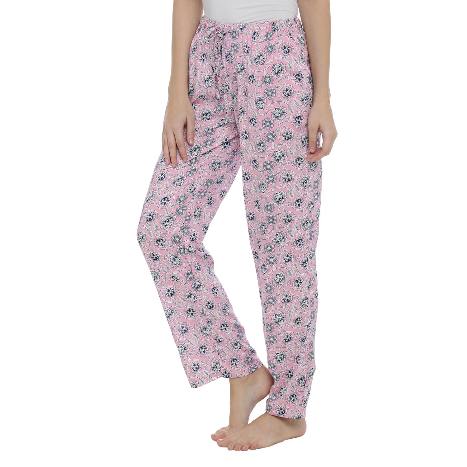 dreamz by pantaloons womens regular fit printed pyjama